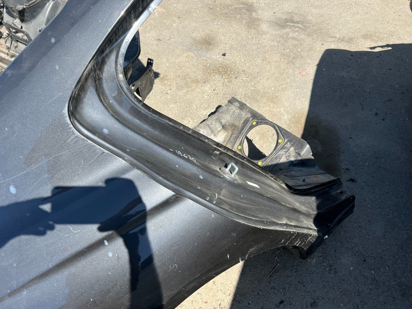 19-21 Genesis G70 Rear Right Passenger Side Exterior Body Quarter Panel Cut Assy