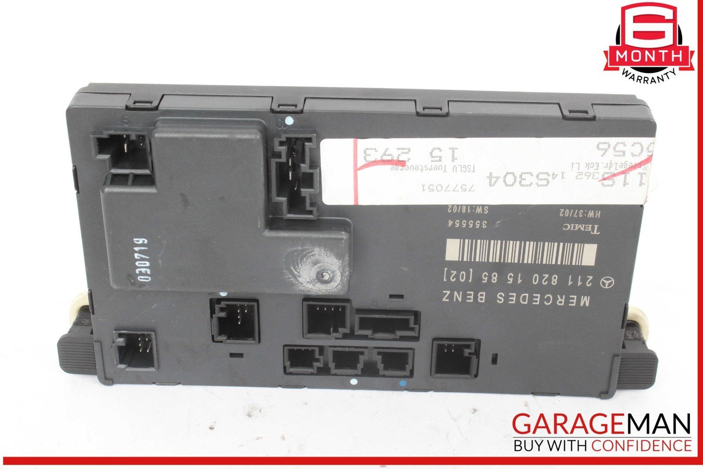 03-09 Mercedes W211 E320 Front Left Driver Side Door Control Module Unit OEM