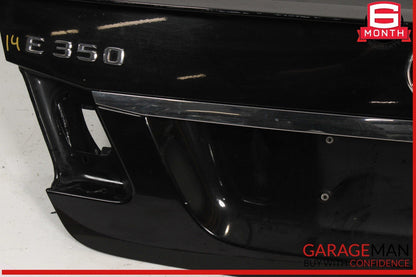 10-16 Mercedes W212 E350 E400 Sedan Rear Trunk Lid Deck Shell Panel OEM