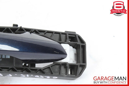 08-17 Mercedes W204 C250 Front Right Passenger Side Exterior Door Handle Blue