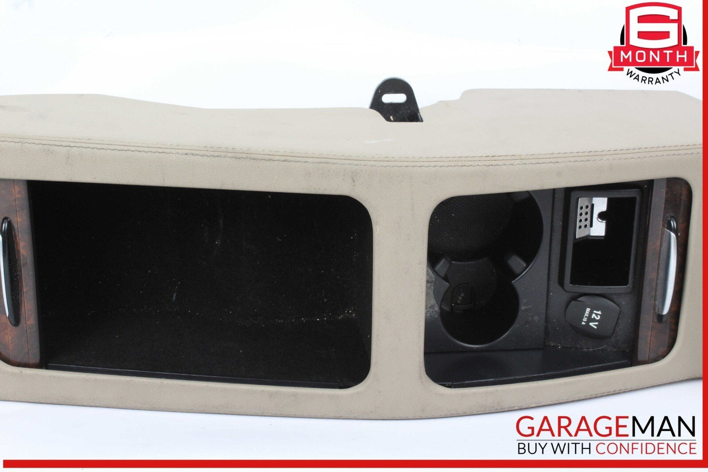 12-14 Mercedes W218 CLS550 CLS500 Rear Center Console Armrest Storage OEM