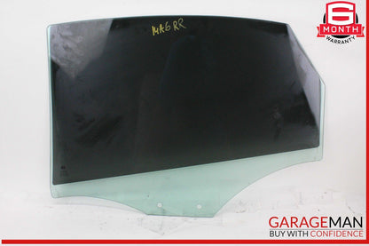 12-18 Audi A6 S6 Rear Right Passenger Side Door Window Glass OEM