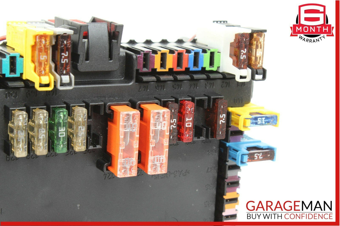 07-09 Mercedes S550 CL550 CL65 AMG Rear Trunk SAM Fuse Relay Box Module Assembly