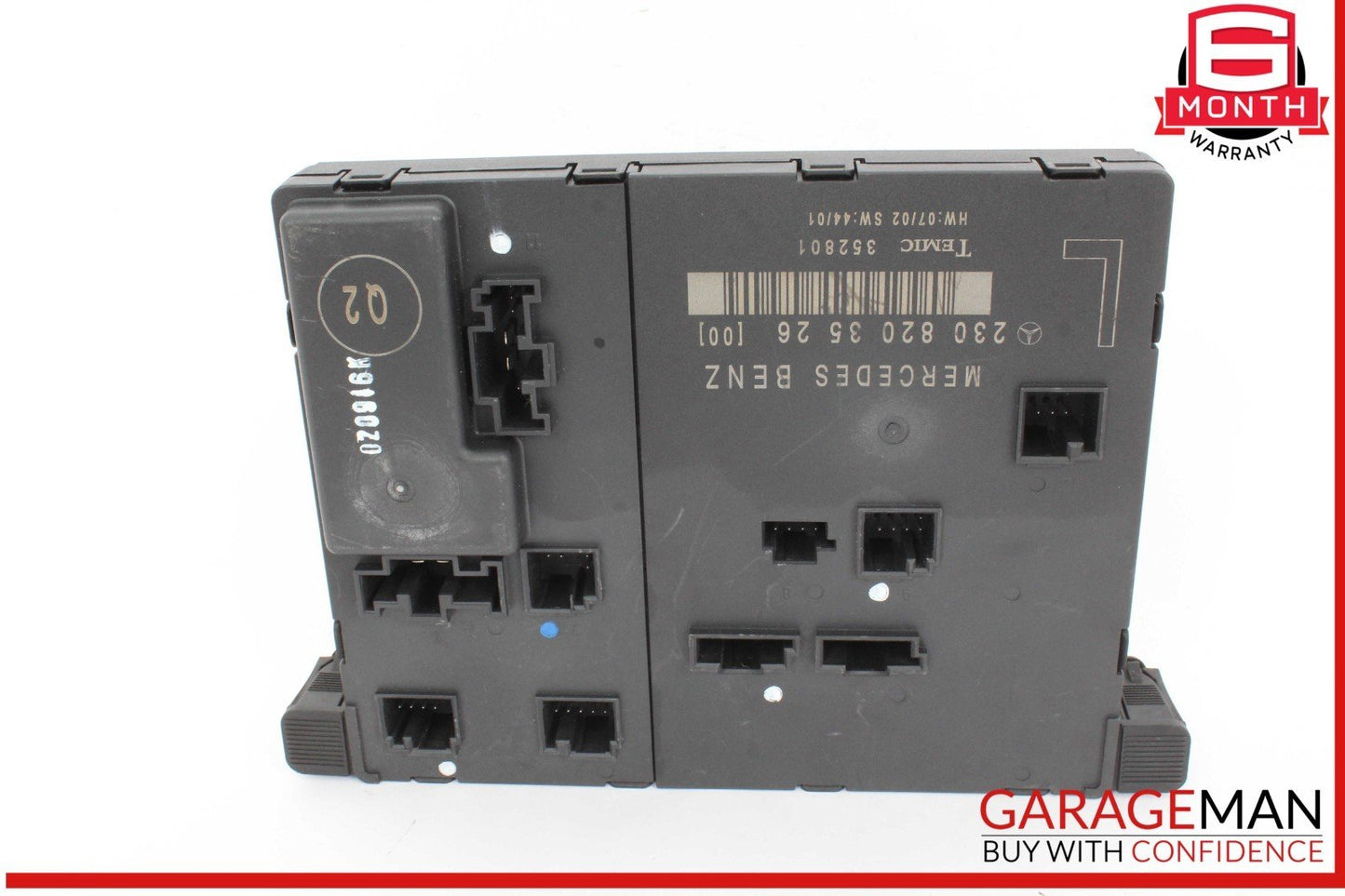 03-12 Mercedes R230 SL500 SL55 AMG Front Left Door Control Module 2308203526 OEM