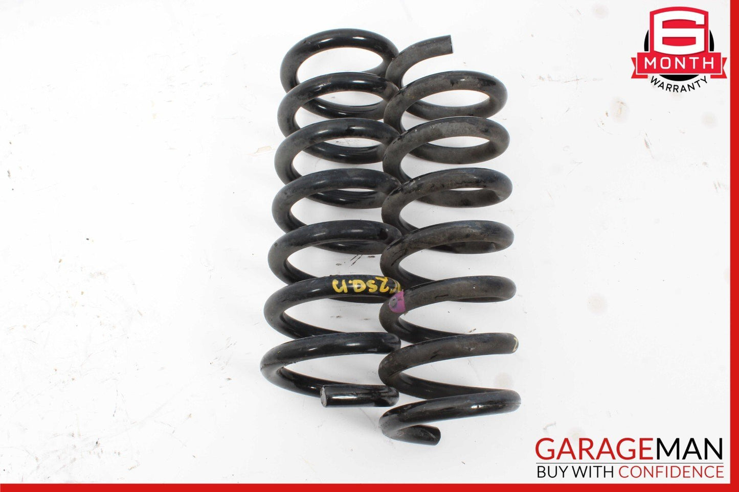 08-14 Mercedes W204 C250 Rear Left & Right Shock Absorber Coil Spring Set OEM