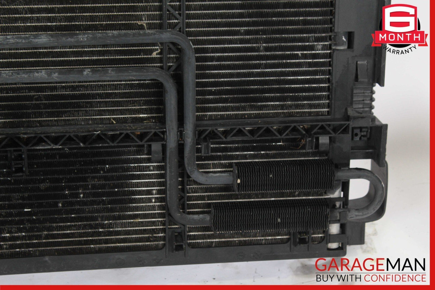 07-09 Mercedes W221 S550 CL550 Engine Motor Cooling Radiator A/C Condenser Assy