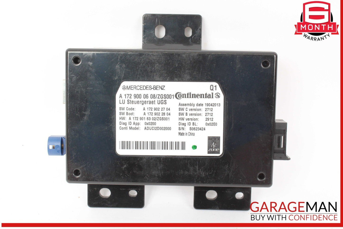 12-20 Mercedes W212 E350 E550 GL550 Communication Control Module Unit OEM