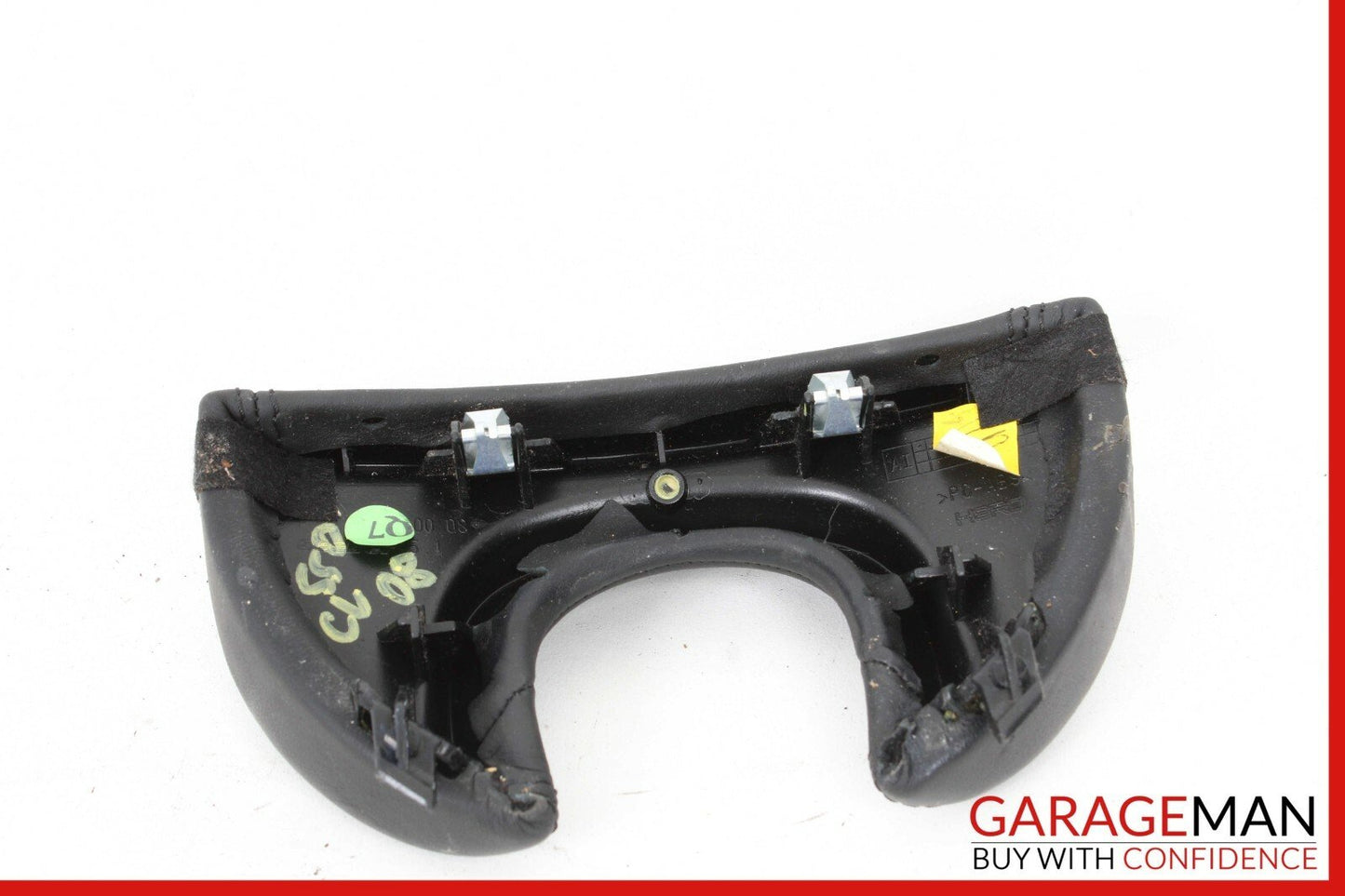 07-10 Mercedes W216 CL550 Center Console Phone Pad Surround Trim Cover Black OEM