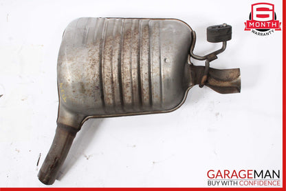 10-16 Mercedes W212 E350 Rear Left Driver Side Exhaust Muffler Silencer OEM