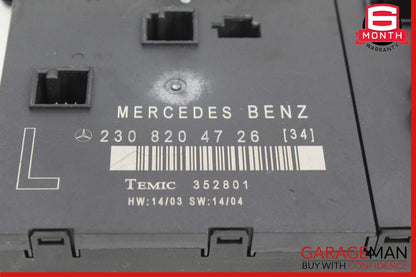 03-12 Mercedes R230 SL500 SL550 SL55 AMG Front Left Door Control Module Unit