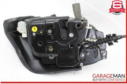 11-18 Audi A8 S8 Rear Left Side Inner Door Panel Cover w/ Lock Latch & Motor OEM