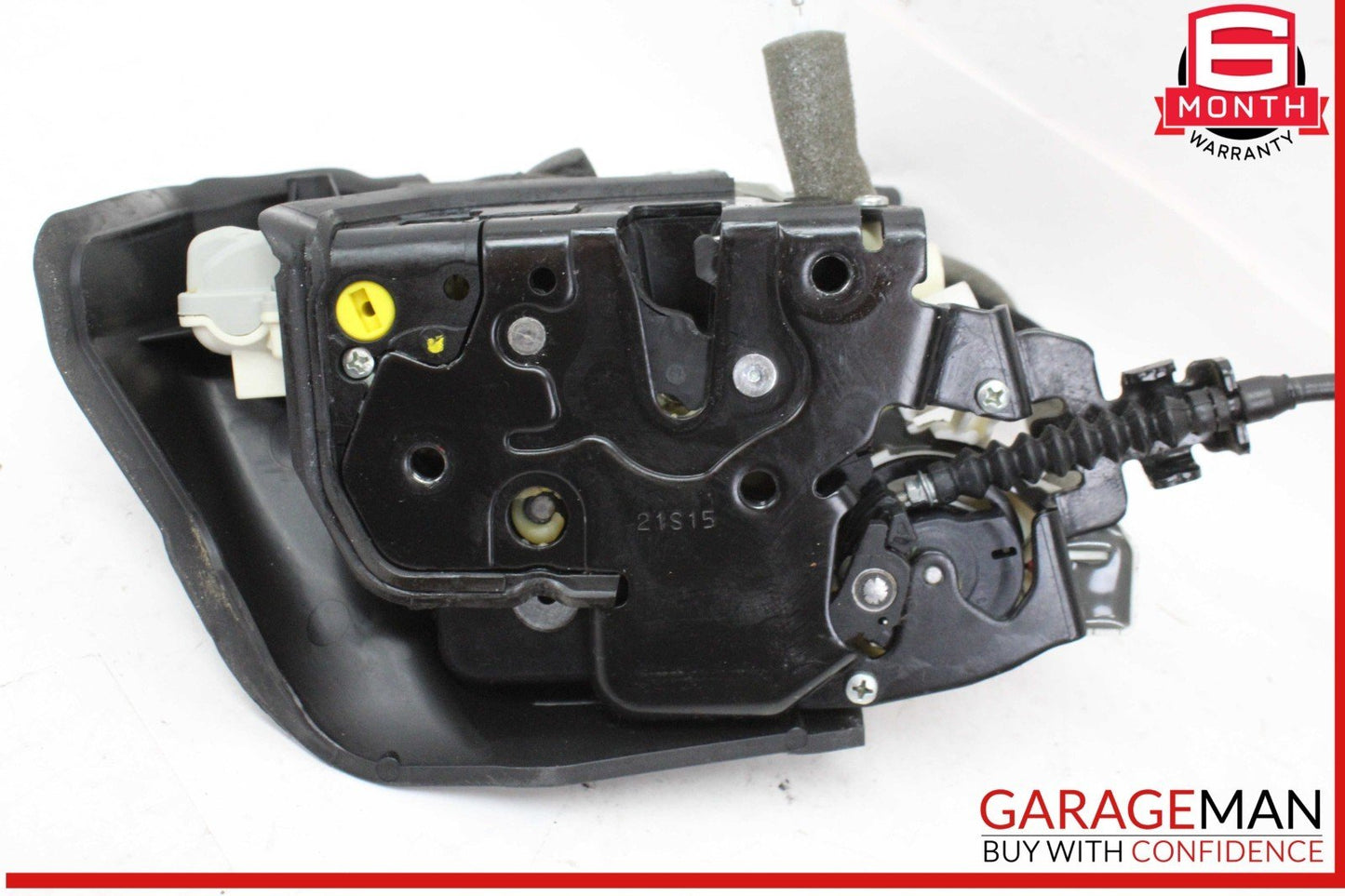 11-18 Audi A8 S8 Rear Left Side Inner Door Panel Cover w/ Lock Latch & Motor OEM