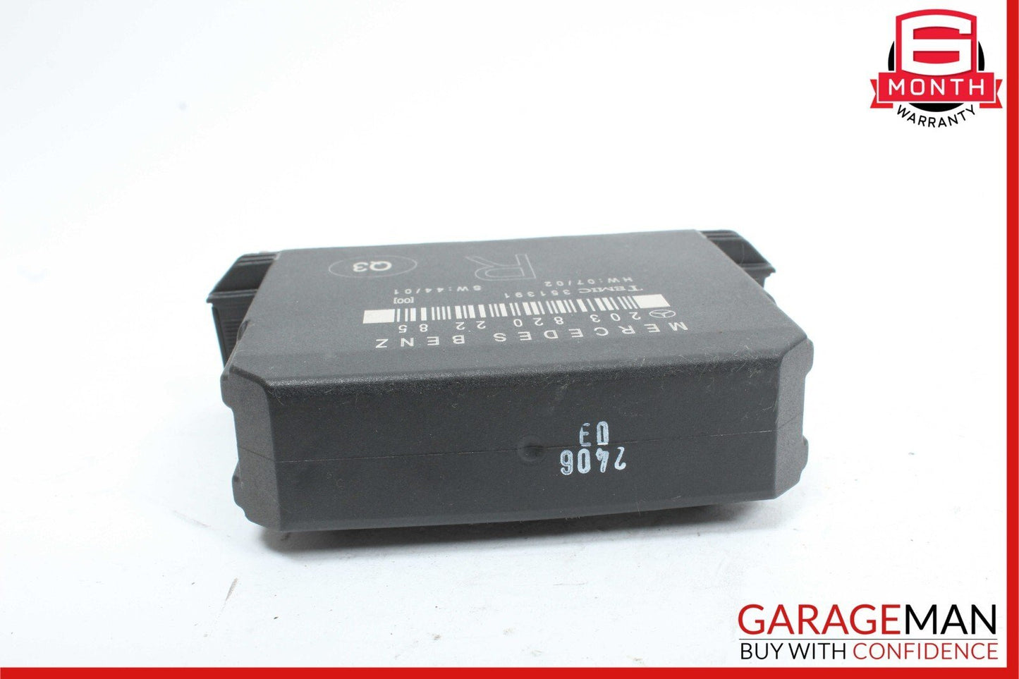 01-07 Mercedes W203 C240 C230 C320 Rear Right Door Control Module 2038202285 OEM