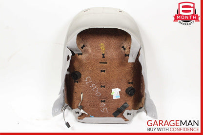 03-06 Mercedes R230 SL500 Front Right Side Top Upper Seat Cushion Cover Gray