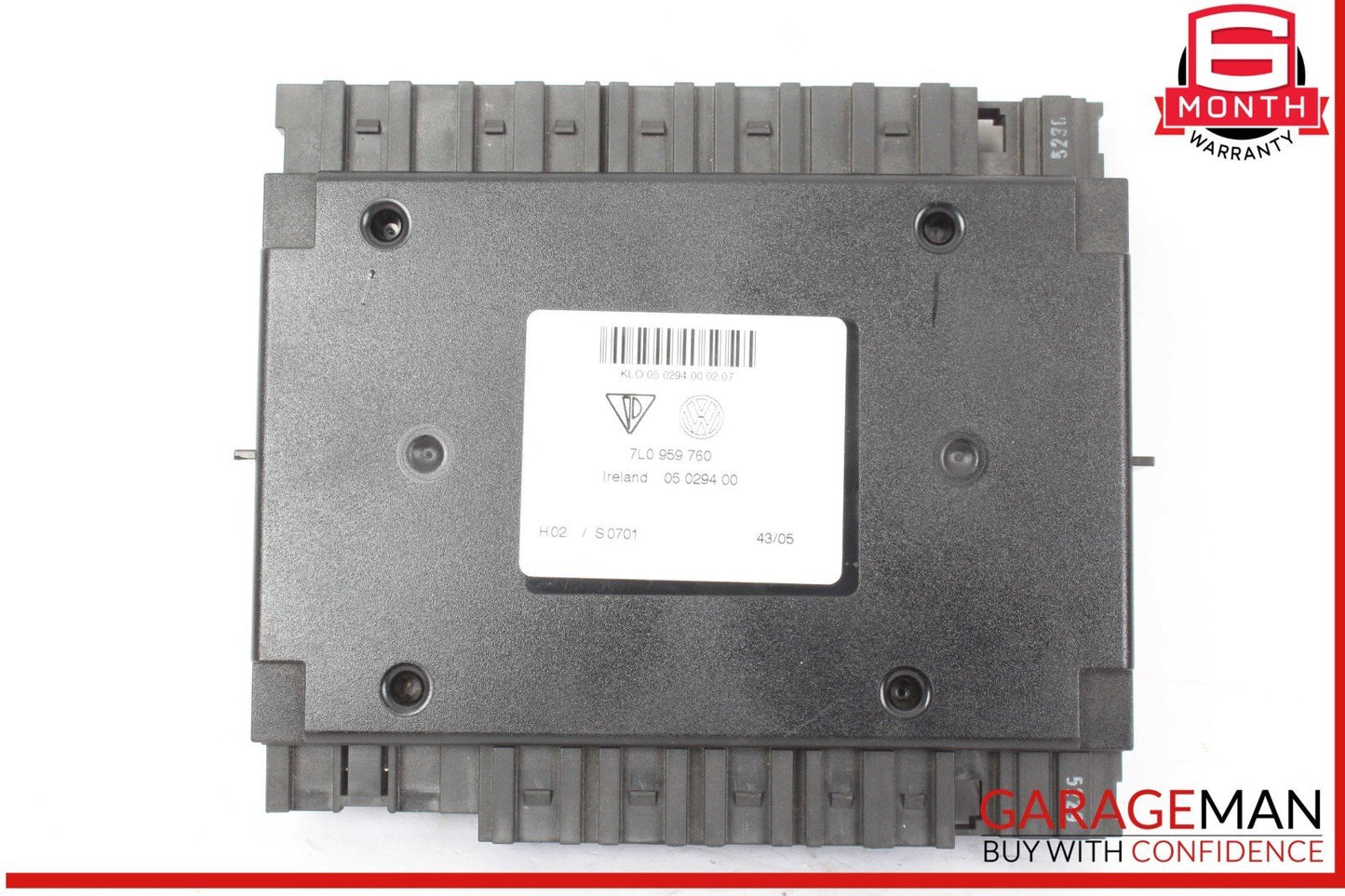 03-10 Porsche Cayenne 955 957 Front Left Driver Side Seat Control Module OEM