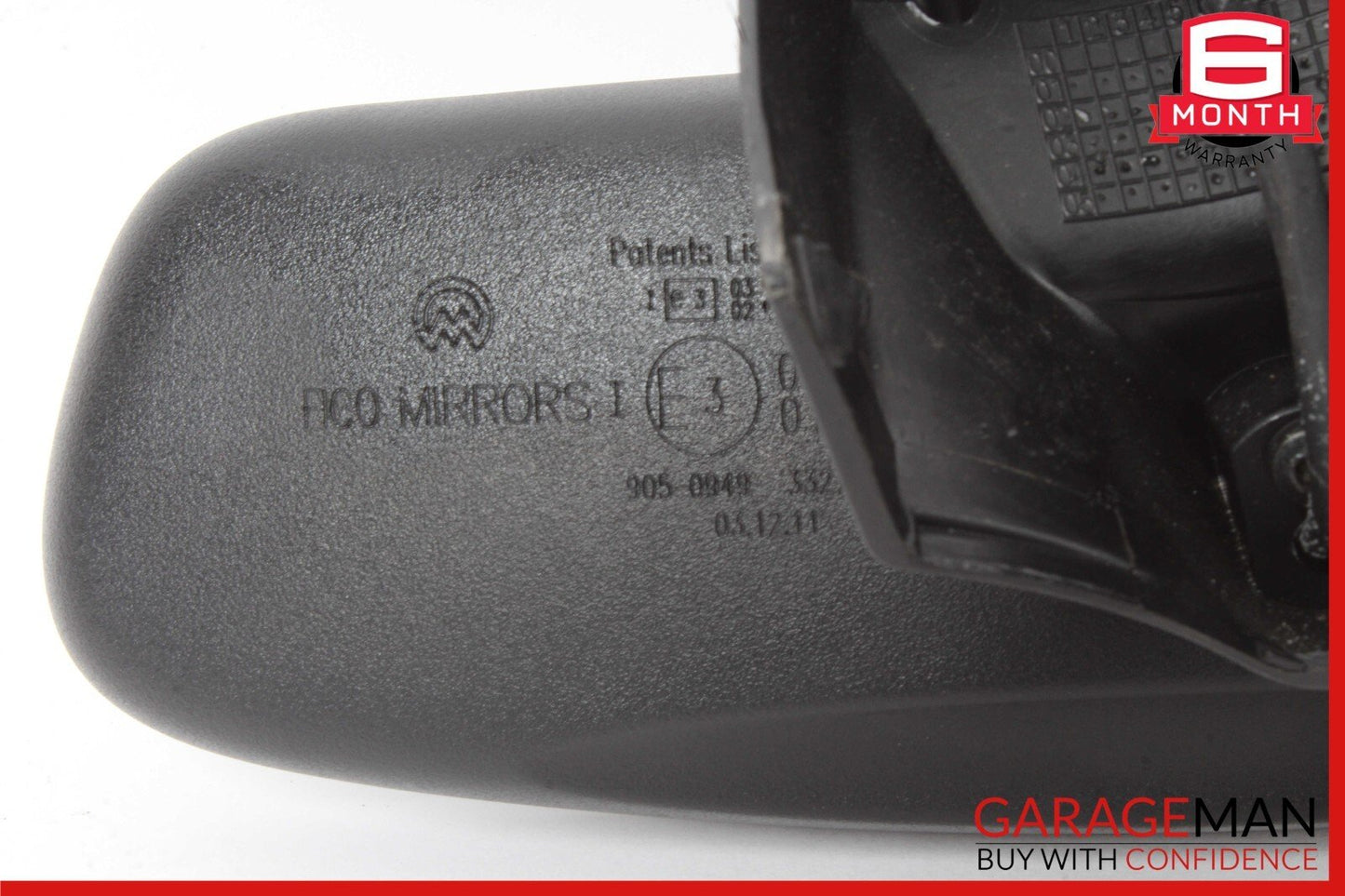 08-19 Maserati GranTurismo GranCabrio M145 Interior Rear View Mirror Black OEM