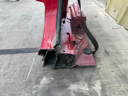 15-18 Porsche Macan 95B Left Side Exterior Body Pillar Frame Cut Assembly OEM