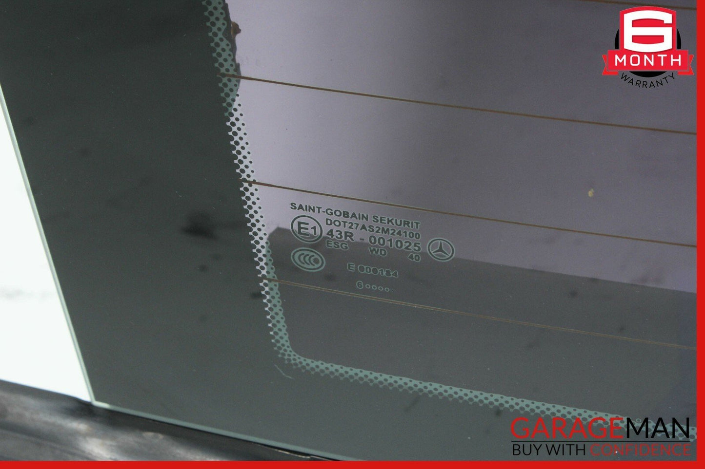 03-11 Mercedes R230 SL500 Rear Back Windshield Glass Tinted OEM