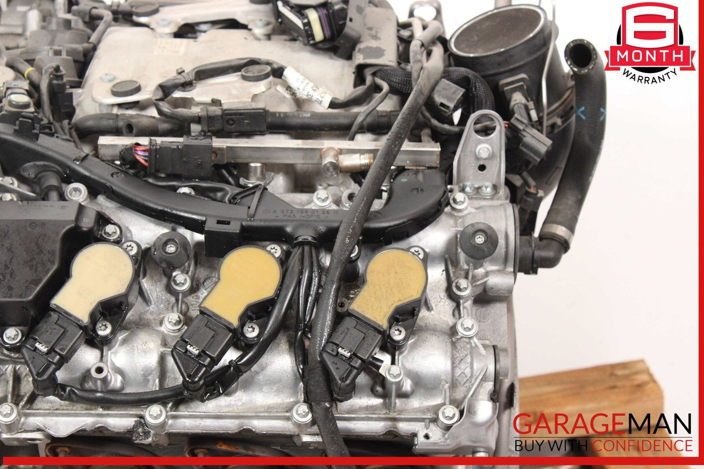 10-12 Mercedes X204 GLK350 3.5L M272 Engine Motor Block Assembly 272.971 OEM