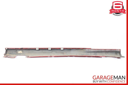 12-14 Mercedes W204 C250 Coupe Sport Right Side Rocker Skirt Moulding Panel Red