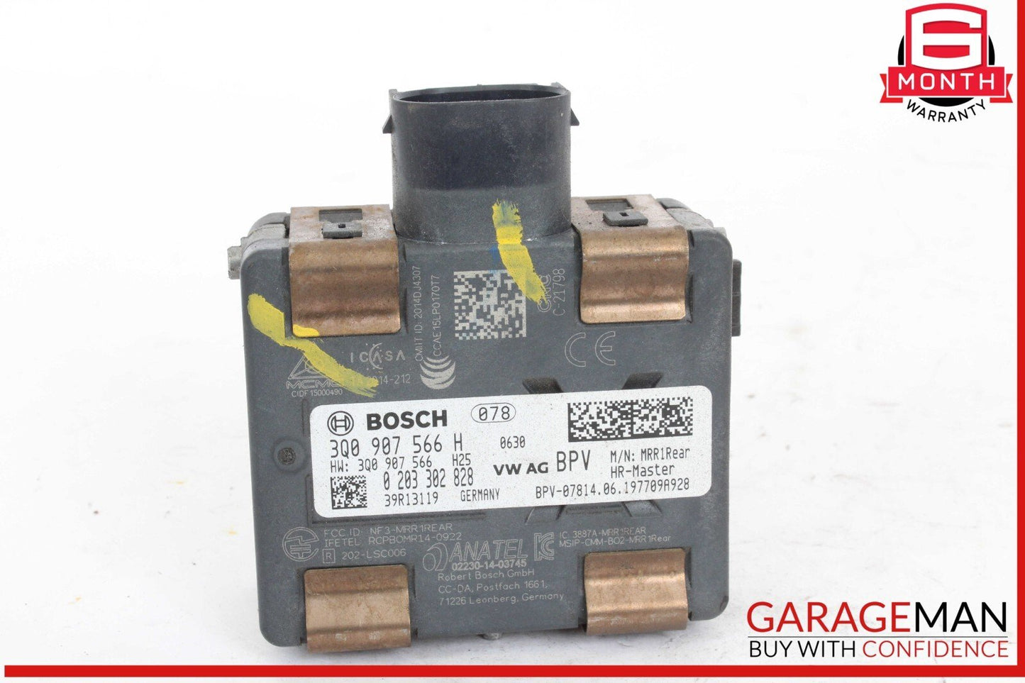 17-20 Audi S3 A3 Rear Right Passenger Side Blind Spot Radar Sensor Module OEM