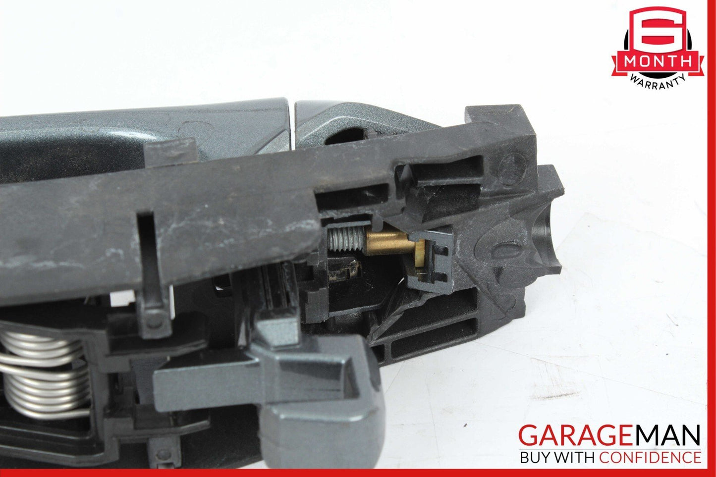 03-09 Mercedes W211 E63 AMG E350 Rear Left Side Exterior Door Handle Flintgray