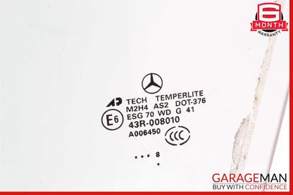 07-12 Mercedes X164 GL450 GL550 ML550 Front Left Door Window Glass OEM
