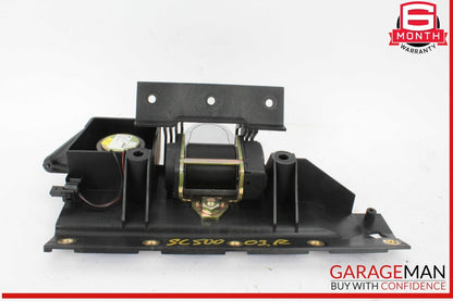 03-08 Mercedes R230 SL500 Rear Right Seat Belt Retractor Luggage w/ Speaker OEM