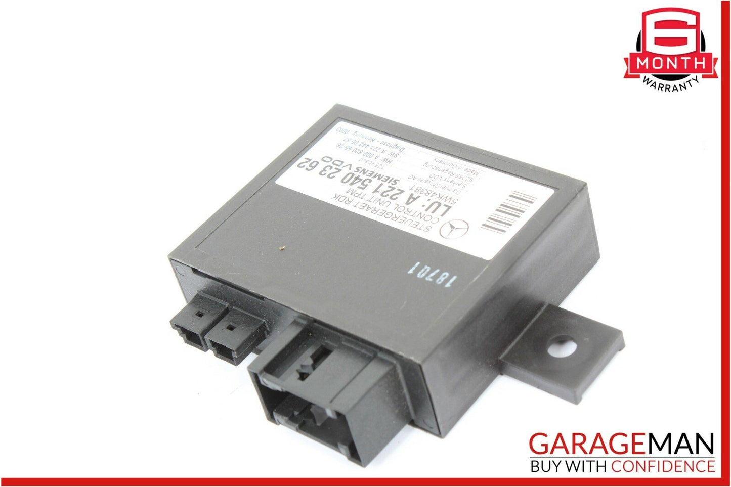07-13 Mercedes W221 S63 CL65 Tire Pressure Monitor Module 2215402362 OEM