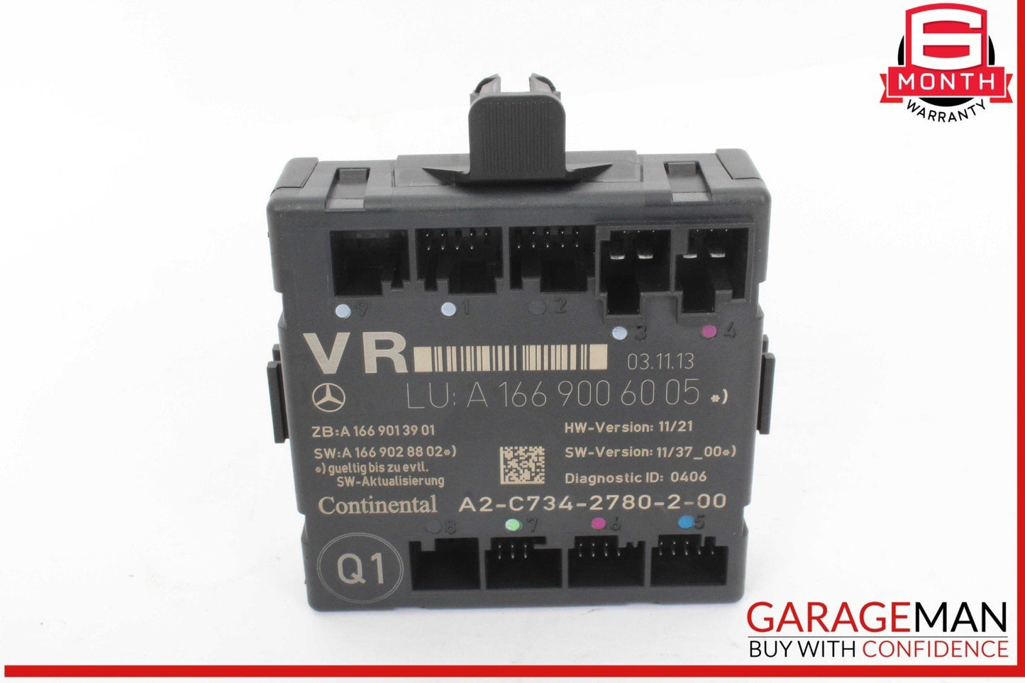 14-18 Mercedes W117 CLA250 Front Right Side Door Control Module 1669006005 OEM