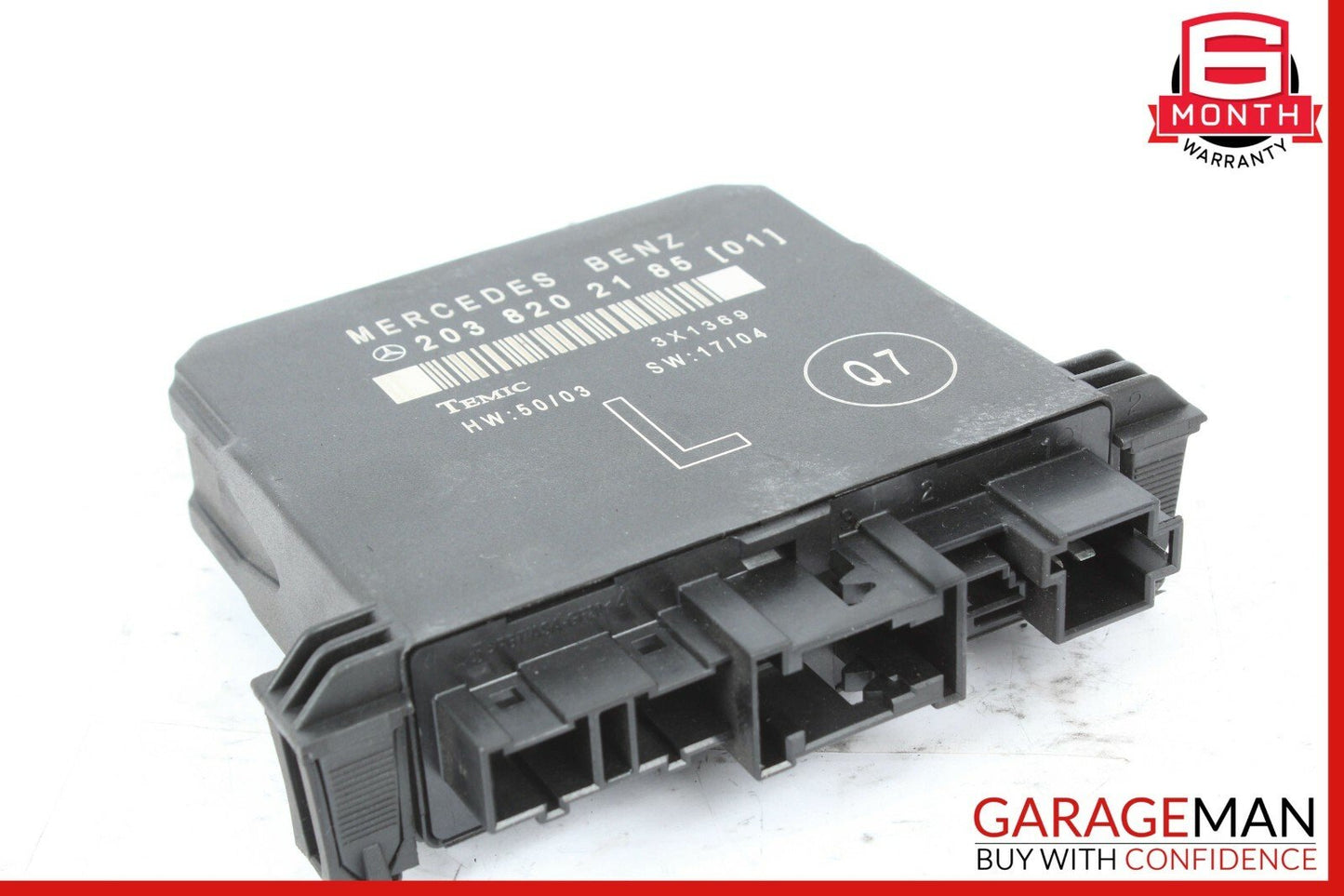 01-07 Mercedes W203 C230 C320 C55 AMG Rear Left Side Door Controller Module Unit