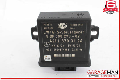 06-10 Mercedes W219 CLS500 Headlight Head Light Lamp Control Module Unit OEM