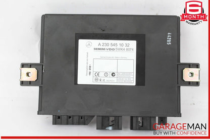 00-03 Mercedes W220 S500 CL55 Keyless Go Entry Control Module 2305451032 OEM