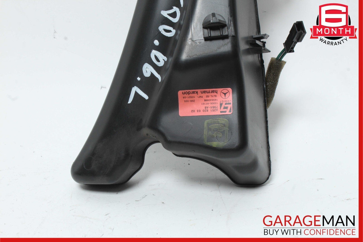 06-13 Mercedes W251 R350 R500 Rear Left Side Quarter Sound Audio Speaker OEM
