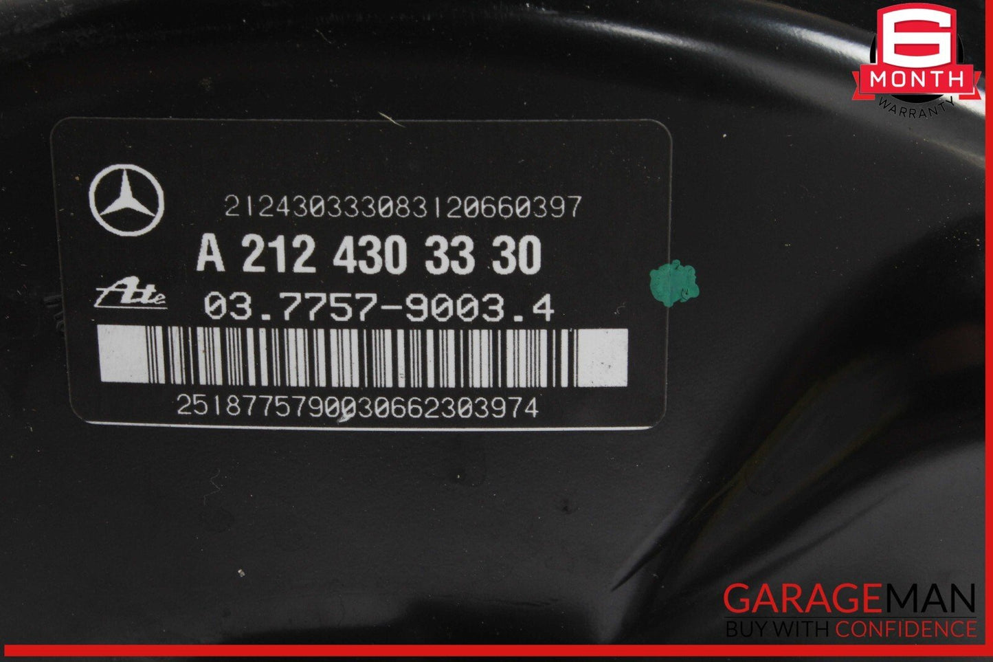 12-14 Mercedes W218 CLS550 E250 Power Brake Booster Master Cylinder Reservoir