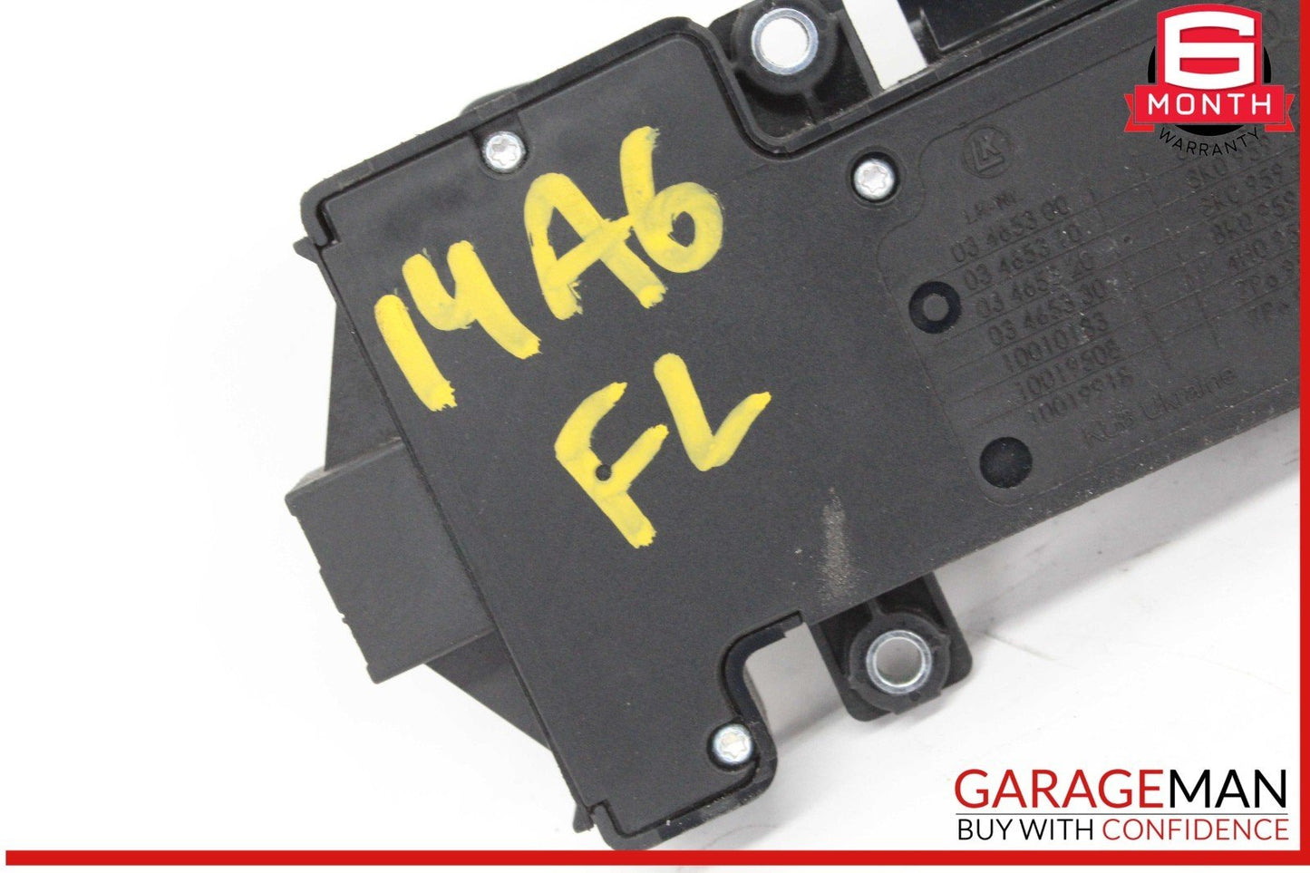 12-18 Audi A6 S6 A7 Front Left Driver Side Power Seat Adjustment Switch OEM