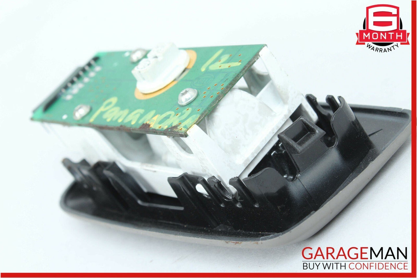 10-15 Porsche Panamera 970 Rear Left Side Top Upper Roof Dome Light Lamp Grey