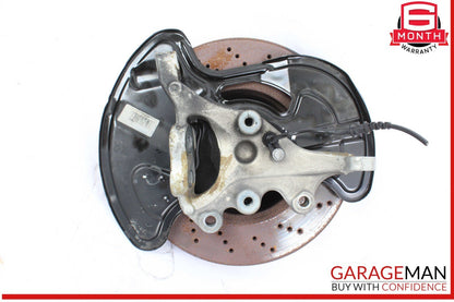 08-20 Mercedes W204 C250 Front Right Spindle Knuckle Wheel Hub w/ Rotor Disc OEM