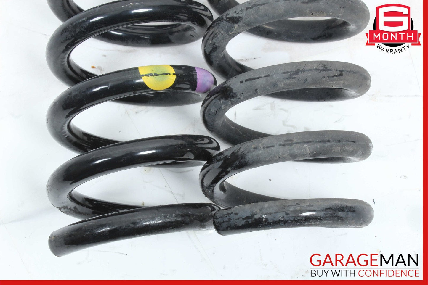 08-14 Mercedes W204 C250 C350 Rear Suspension Shock Absorber Coil Spring Set
