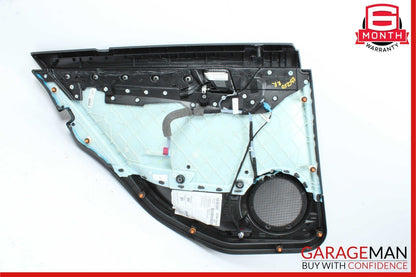 08-14 Mercedes W204 C250 Rear Right Side Interior Door Trim Panel Cover Black