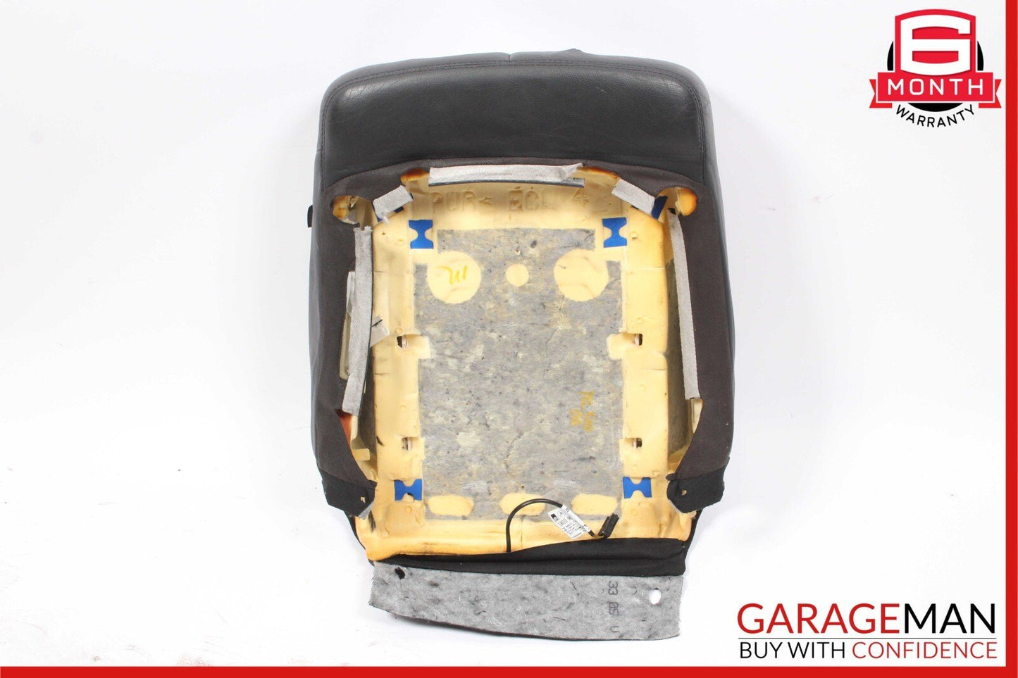 06-08 Mercedes W164 ML350 ML500 Front Left Side Top Upper Seat Cushion Black OEM