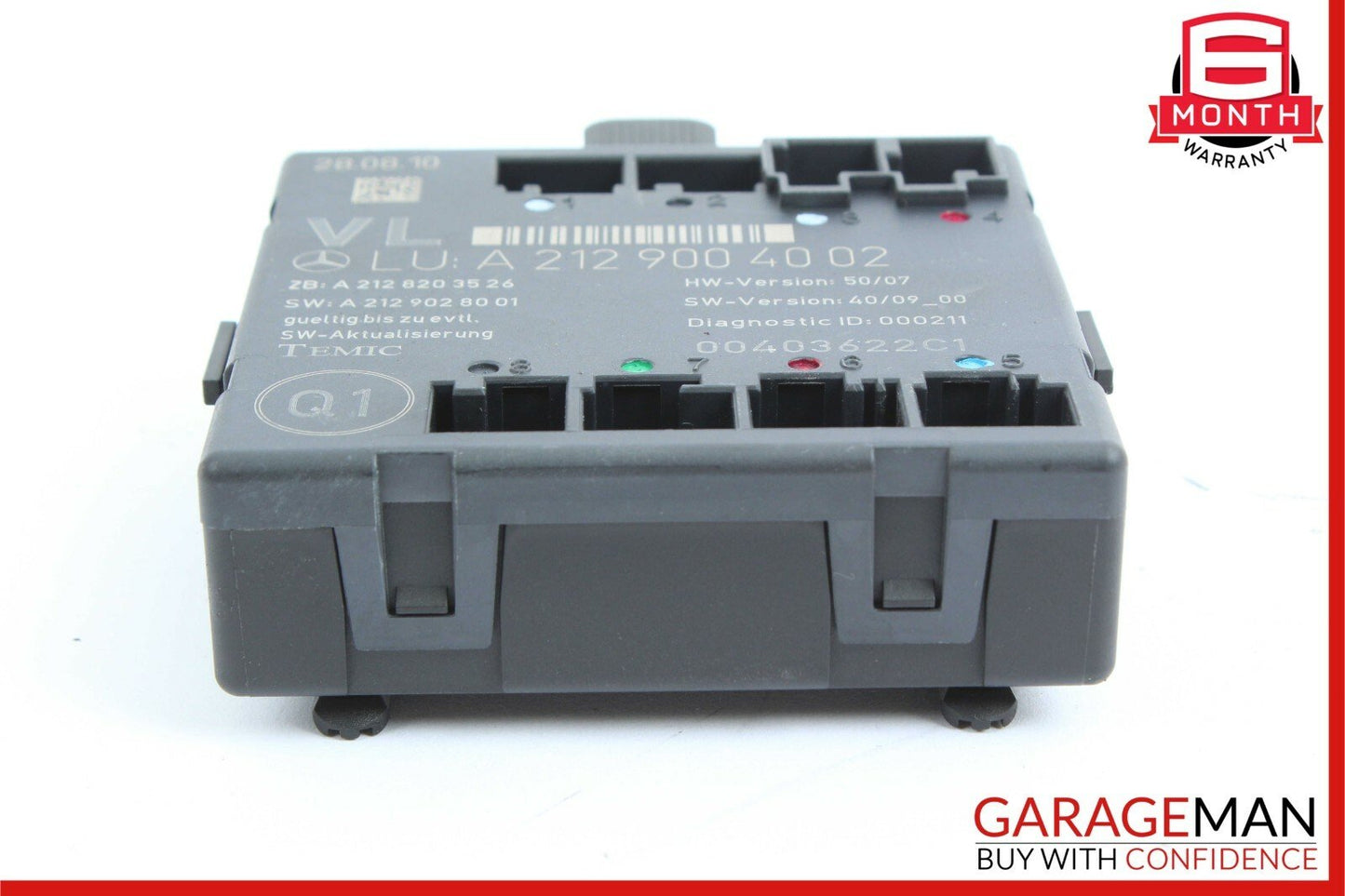 08-14 Mercedes W204 C300 C350 Front Left Side Door Control Module OEM