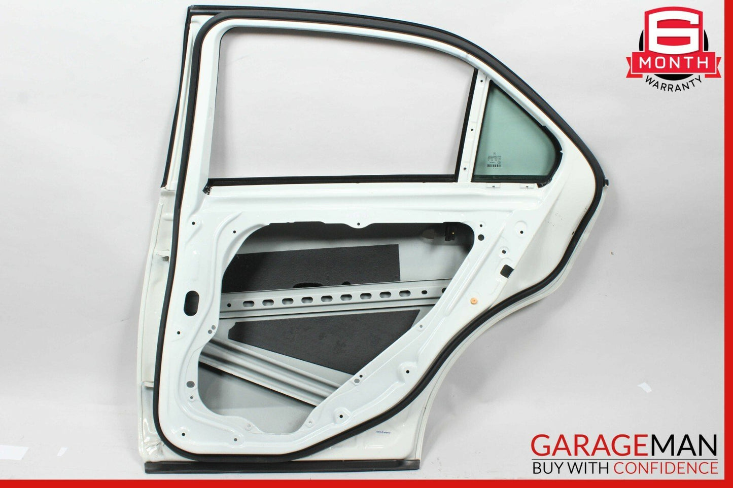 10-16 Mercedes W212 E500 Rear Right Passenger Side Exterior Door Shell White OEM