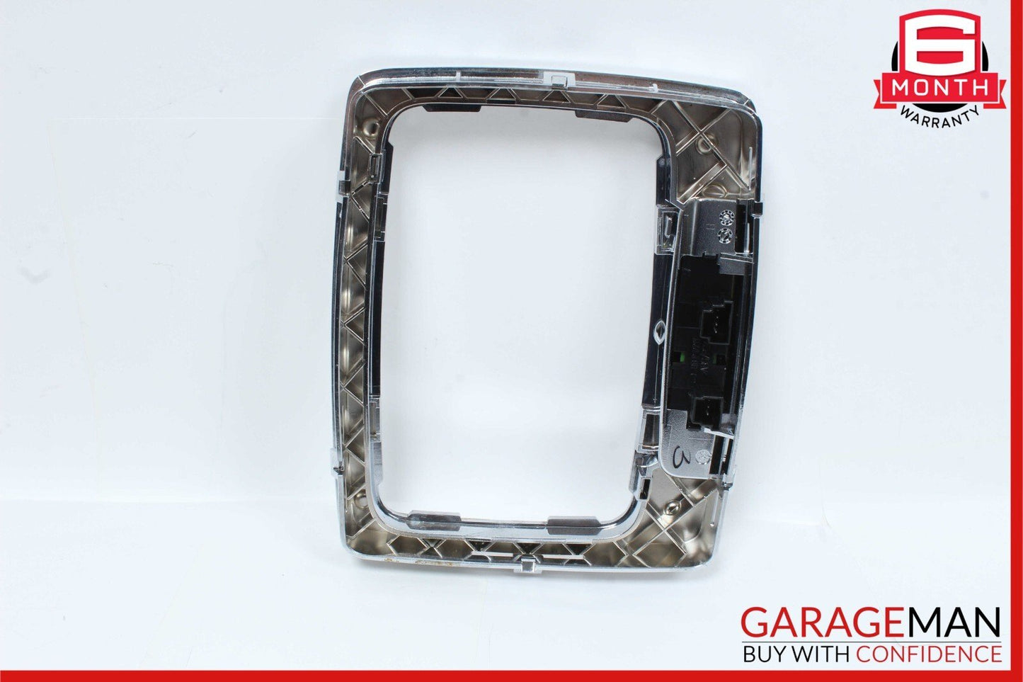 08-14 Mercedes E350 C250 GLK350 Center Console Shift Shifter Bezel Trim Silver
