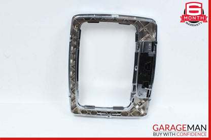 08-14 Mercedes E350 C250 GLK350 Center Console Shift Shifter Bezel Trim Silver