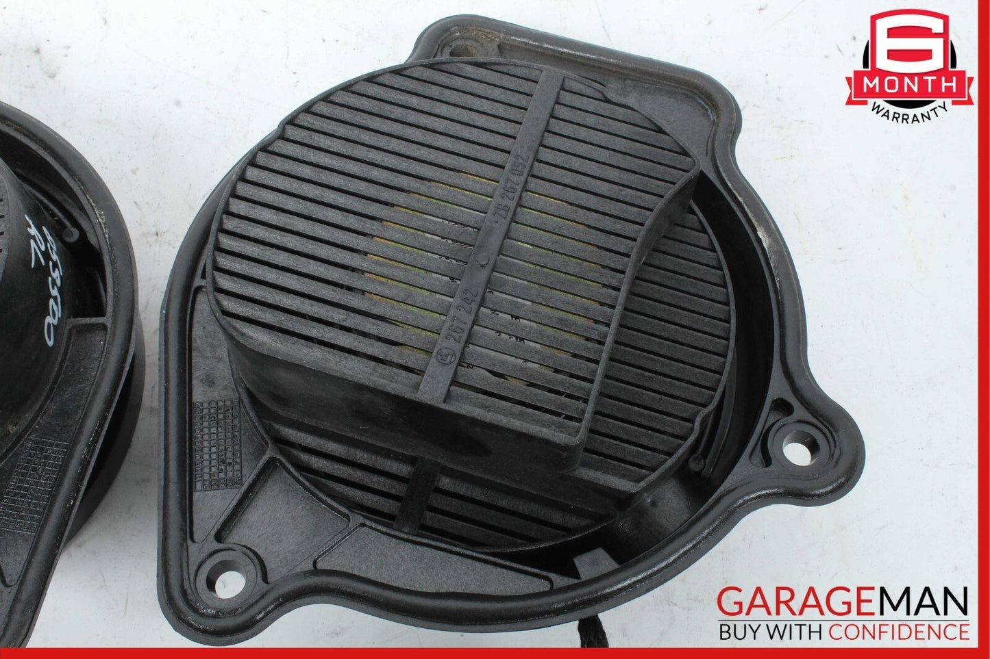 00-06 Mercedes W220 S500 S430 S55 AMG Rear Door Audio Sound Speaker Set of 2 Pc