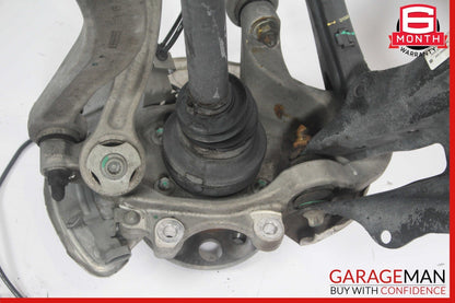 15-20 Mercedes W205 C300 Rear Left Spindle Knuckle Hub Shaft Control Arms Assy