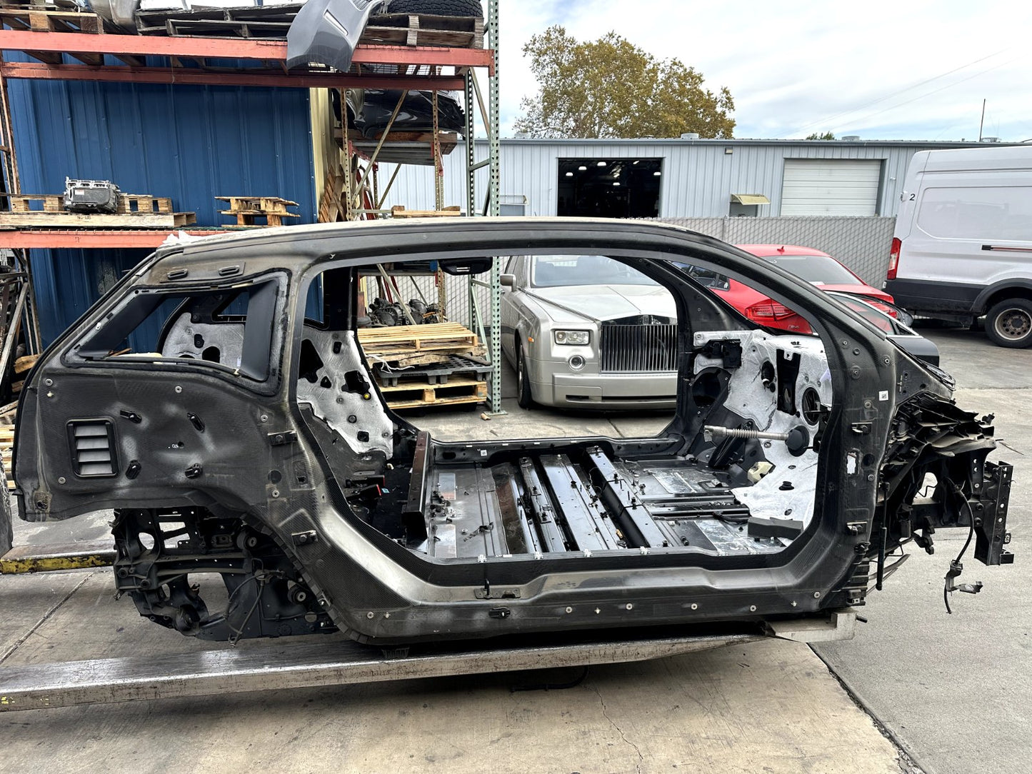 14-20 BMW i3 Carbon Fiber Frame Body Shell Assembly NOT DAMAGED