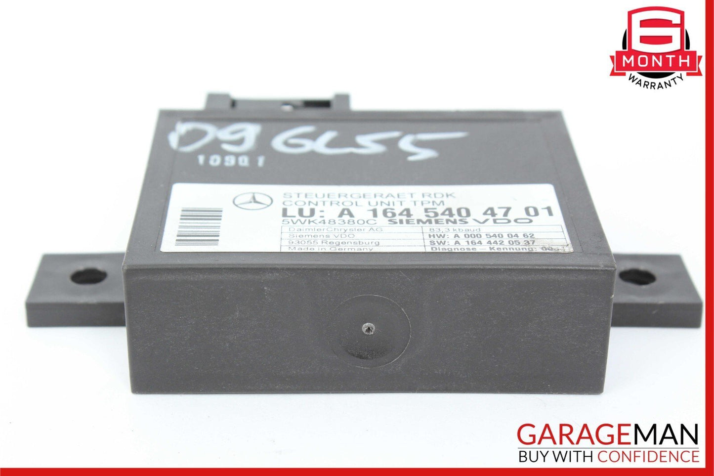 06-13 Mercedes X164 GL550 4MATIC TPMS Tire Pressure Control Module Unit OEM