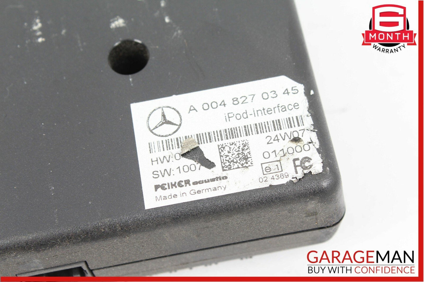 08-11 Mercedes W204 C300 C63 AMG iPod Interface Computer Control Module OEM